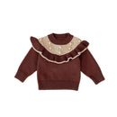 Casaco Pulôver Moderno em Tricot