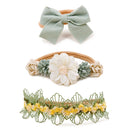 Kit de 3 Faixa de Cabeça Florida