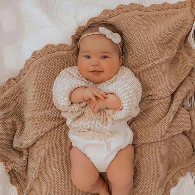 Manta em Tricot Toque Suave