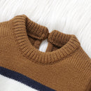 Conjunto Macacão Manga Longa e Touca em Tricot - 2pçs