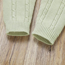 Conjunto de Macacão, Chapéu e Cobertor em Tricot - 3pçs