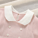 Macacão Manga Curta em Tricot