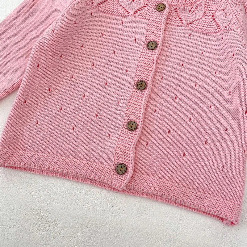 Casaco Cardigan em Tricot