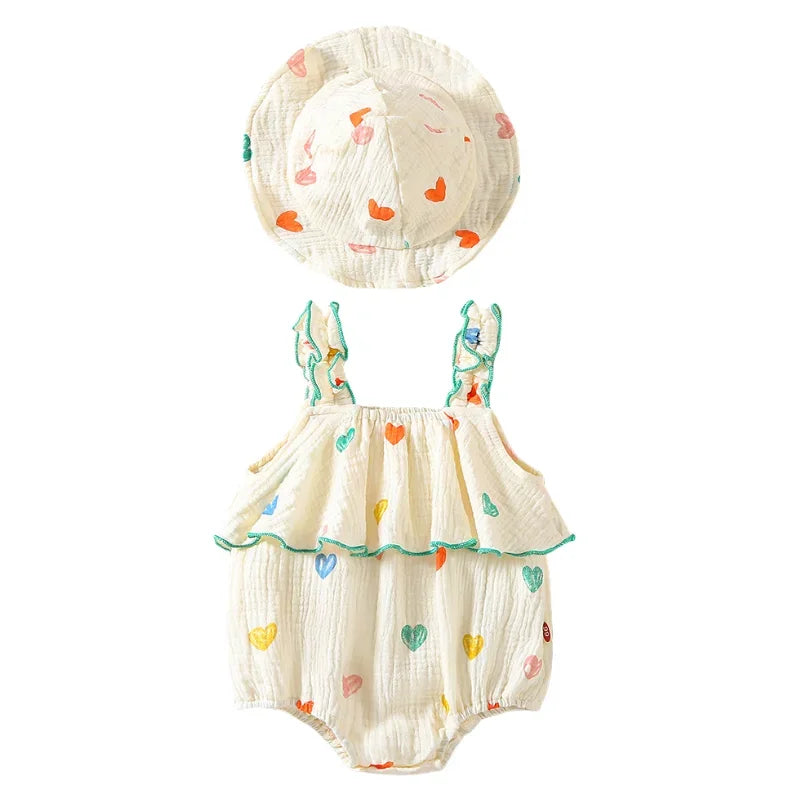 Conjunto Body e Chapéu - 2pçs