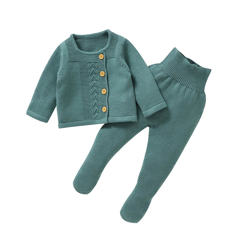 Conjunto Casaco Cardigan e Calça