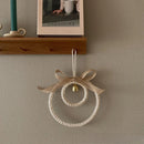 Pingente de Sino de Vento Trançado