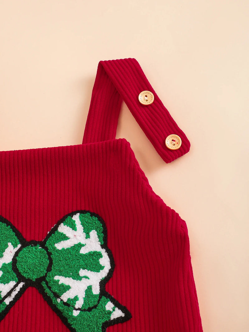 Macacão de Veludo Natalino