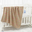 Manta em Tricot Tamanho: 100X80 cm