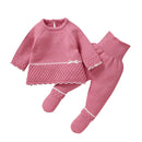 Conjunto Casaco e Calça em Tricot