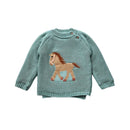 Casaco Suéter em Tricot