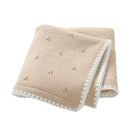 Manta em Tricot Tamanho: 90X70 cm