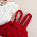 Conjunto Body + Calcinha Suspensa + Faixa de Veludo - 3pçs