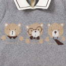 Conjunto Macacão Manga Longa e Manta em Tricot - 2pçs