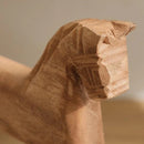 Cavalo de Balanço de Madeira