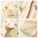 Macacão com Enchimento em Seda Manga Longa