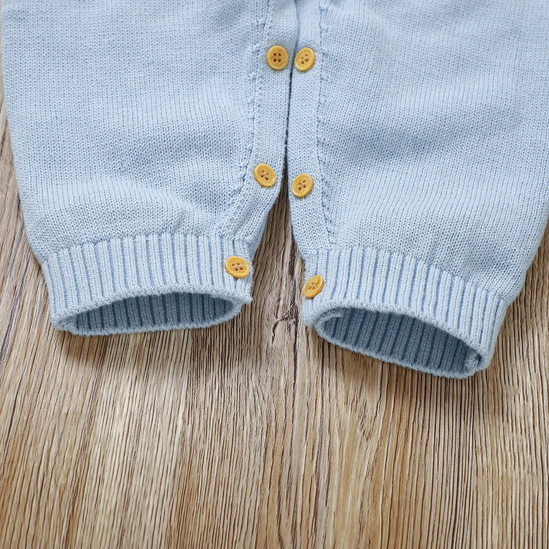 Macacão Manga Longa em Tricot