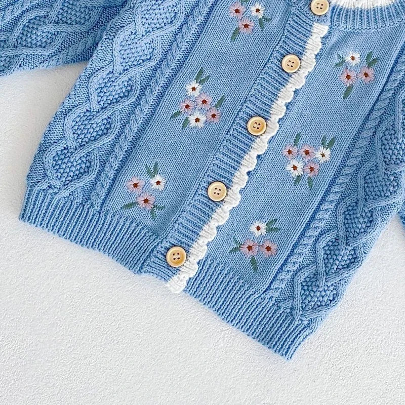 Casaco Cardigan em Tricot