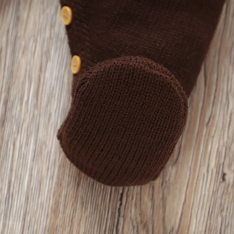 Macacão Manga Longa em Tricot