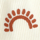 Casaco Suéter Manga Longa em Tricot