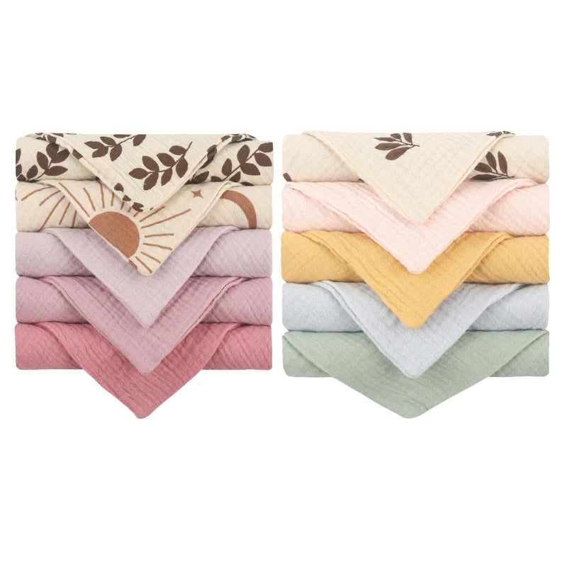 Conjunto com 10 Toalhas Pequenas Multifunção