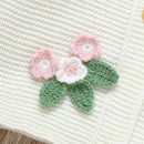 Conjunto Casaco, Vestido e Chapéu em Tricot - 3pçs