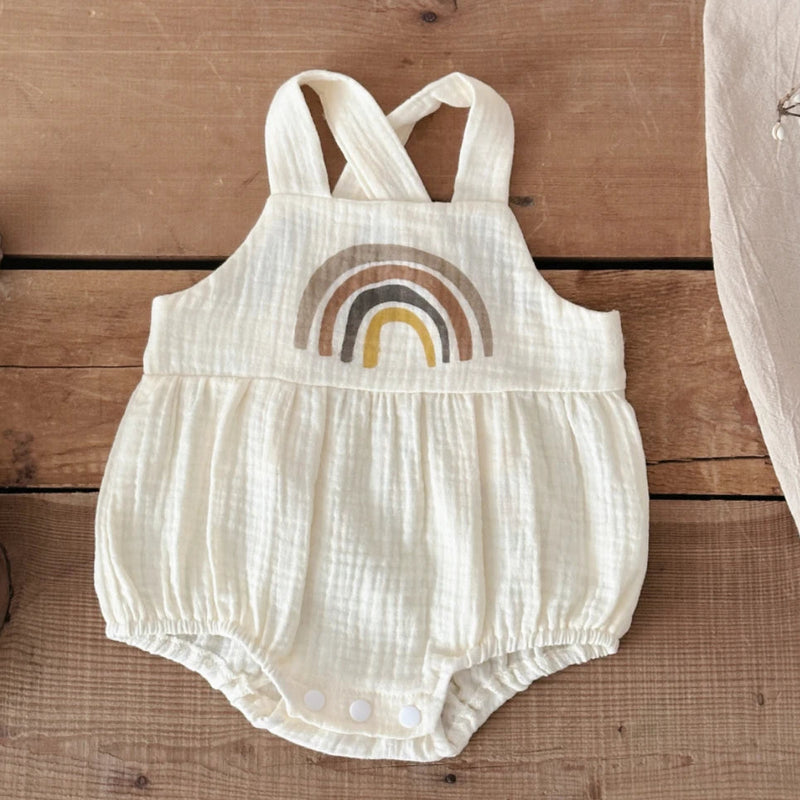 Macacão Curto sem Mangas