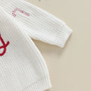 Casaco Suéter em Tricot