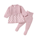 Conjunto Casaco e Calça em Tricot