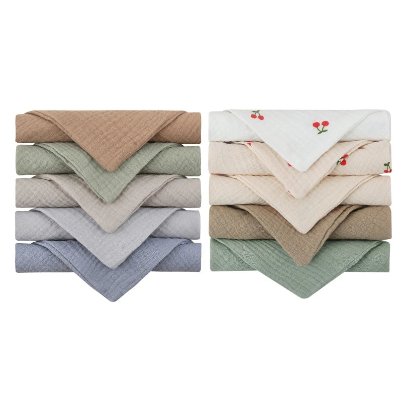 Conjunto com 10 Toalhas Pequenas Multifunção