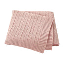 Manta em Tricot Tamanho: 100X80 cm