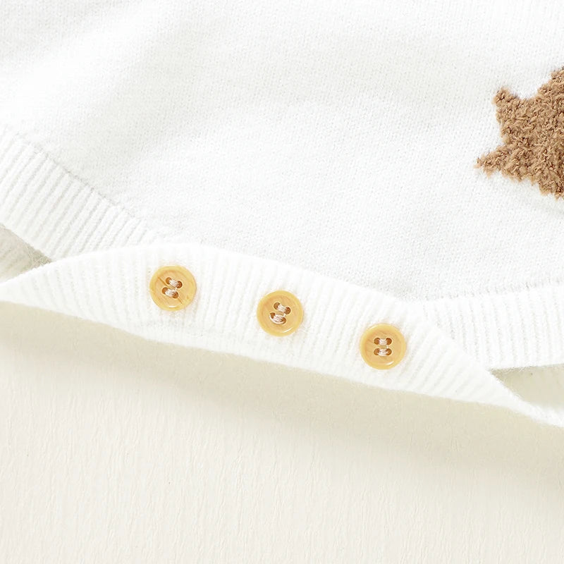 Macacão Manga Longa em Tricot