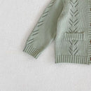 Casaco Cardigan em Tricot