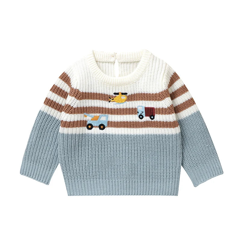 Casaco Suéter em Tricot