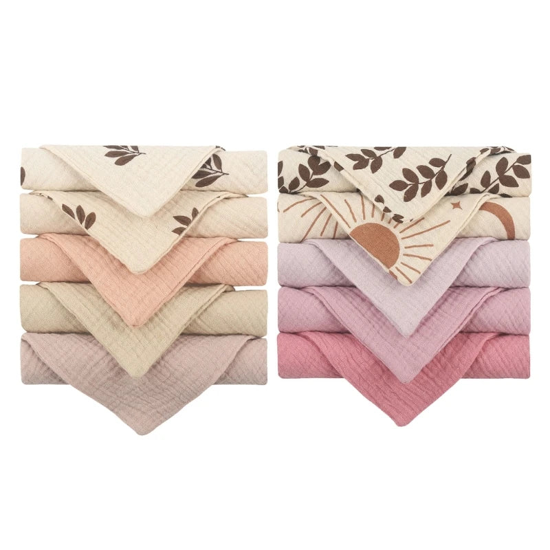 Conjunto com 10 Toalhas Pequenas Multifunção