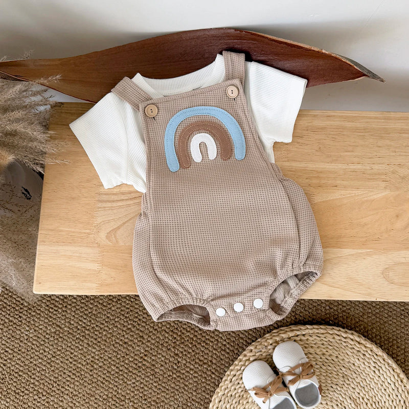 Conjunto Macacão e T-shirt - 2pçs