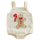 Macacão de Veludo sem Mangas e Bordado