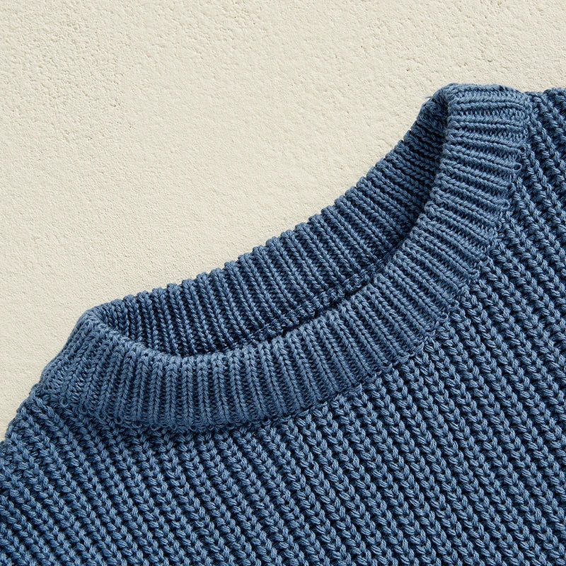 Casaco Suéter em Tricot