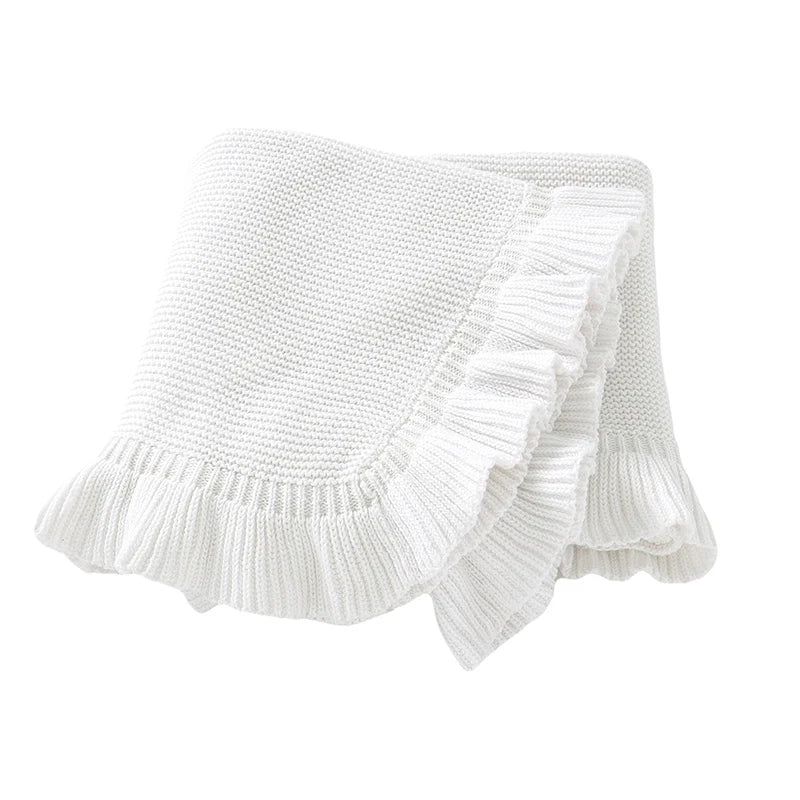 Manta em Tricot Tamanho: 100X80 cm