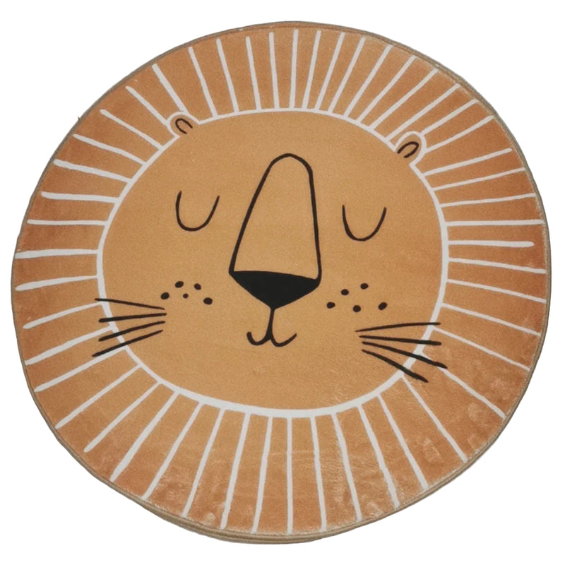 Tapete Redondo Leão