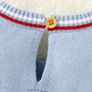 Conjunto Pulôver e Shorts em Tricot - 2pçs