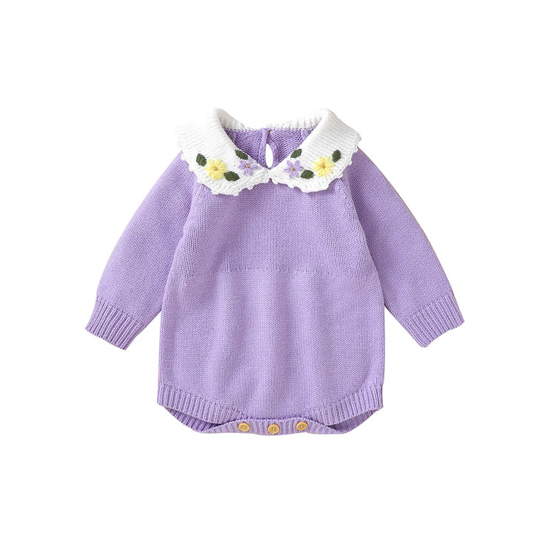 Macacão Manga Longa em Tricot