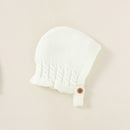 Conjunto Romper e Touca em Tricot - 2pçs