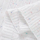 Manta em Tricot Tamanho: 100X80 cm