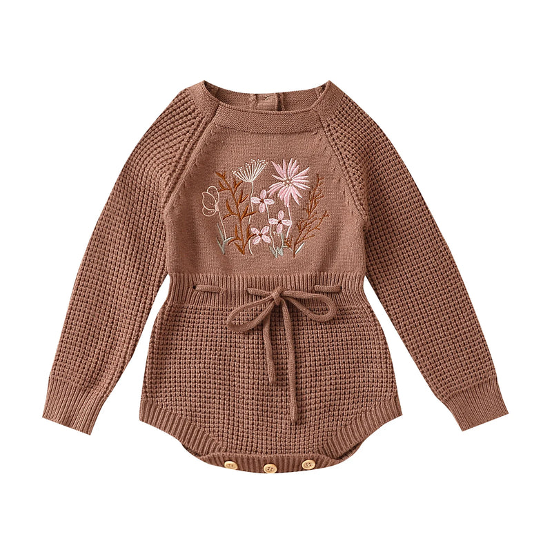 Macacão Manga Longa em Tricot