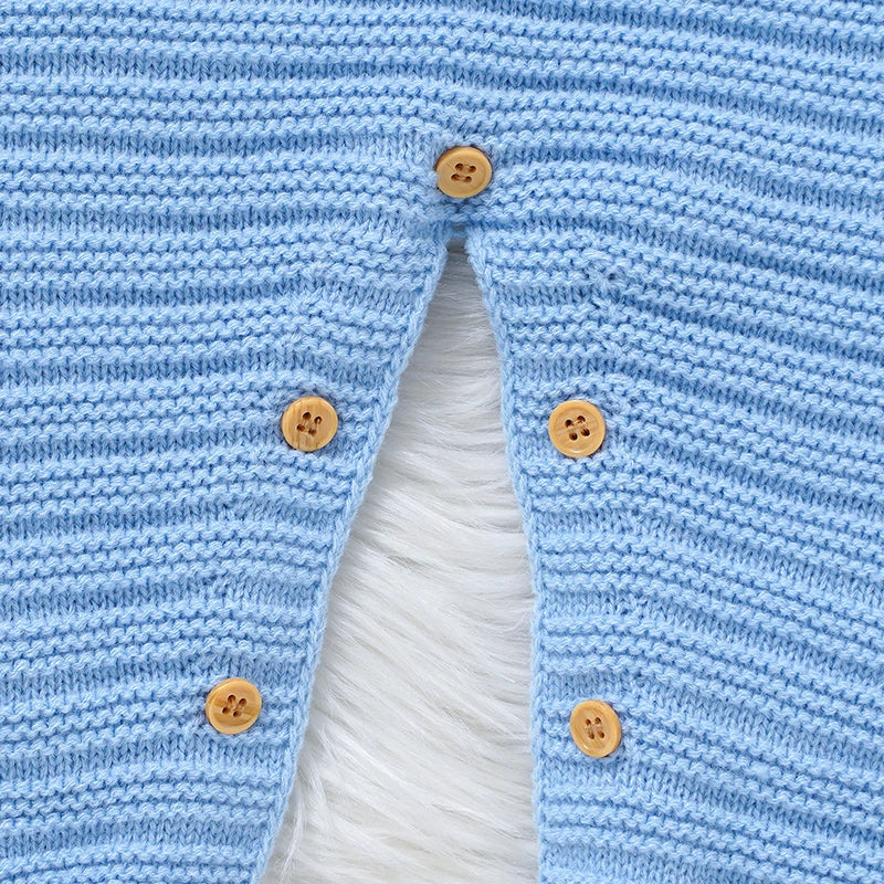 Macacão Manga Longa em Tricot