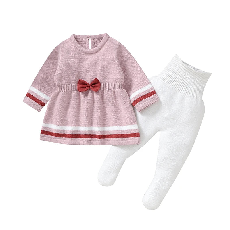 Conjunto Casaco e Calça em Tricot