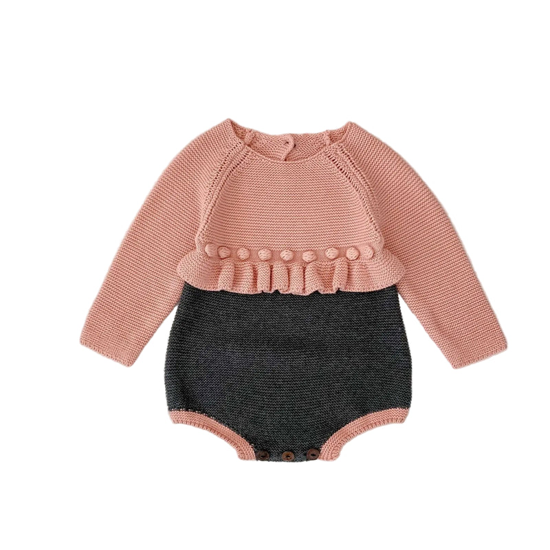 Macacão Manga Longa em Tricot