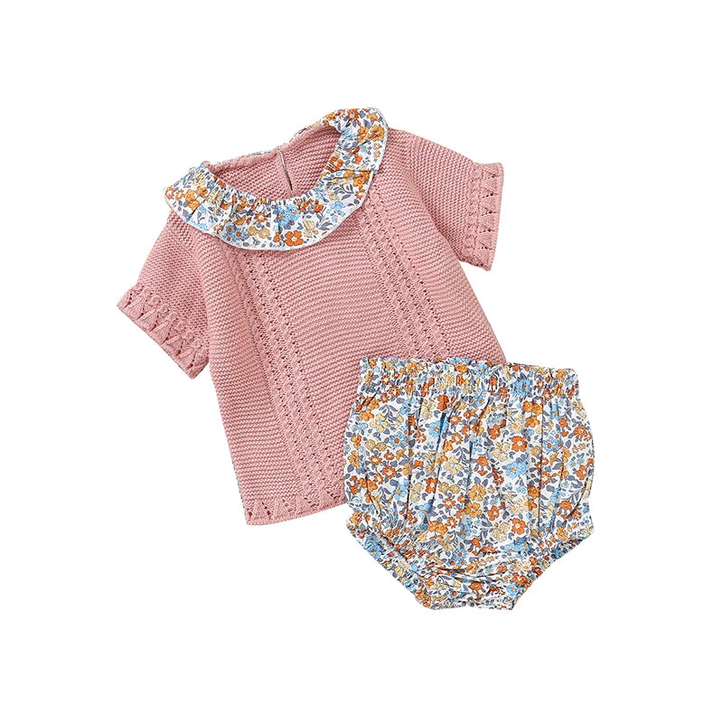 Conjunto Pulôver e Calcinha em Tricot - 2pçs