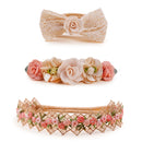 Kit de 3 Faixa de Cabeça Florida