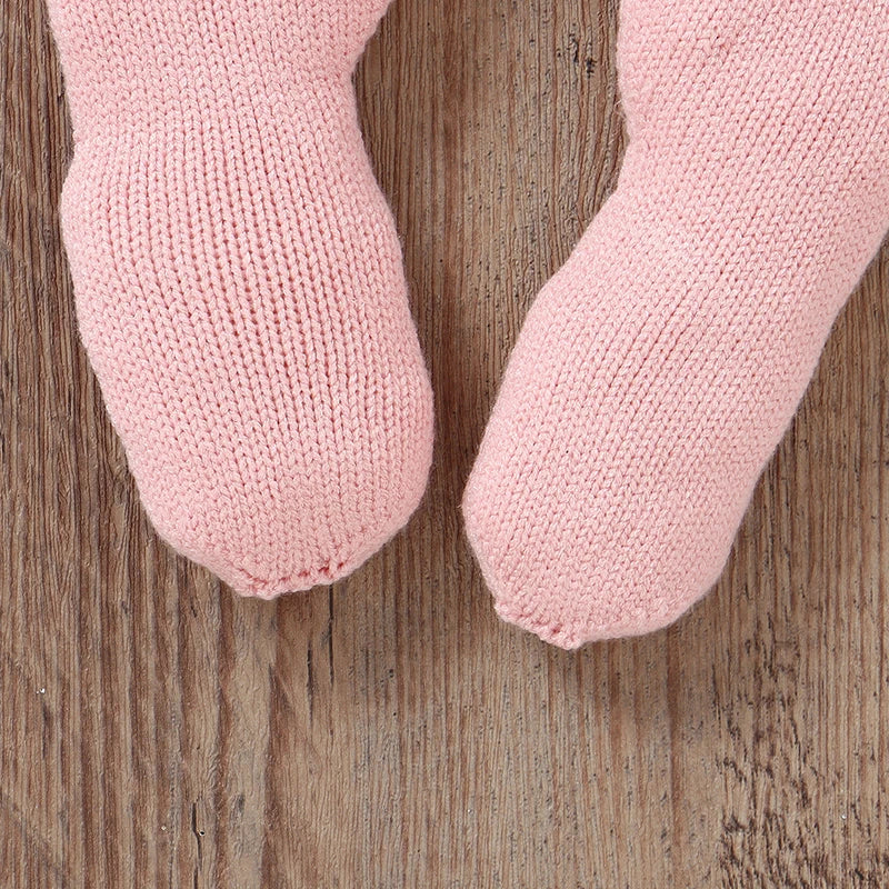 Conjunto Casaco Suéter e Calça em Tricot - 2pçs